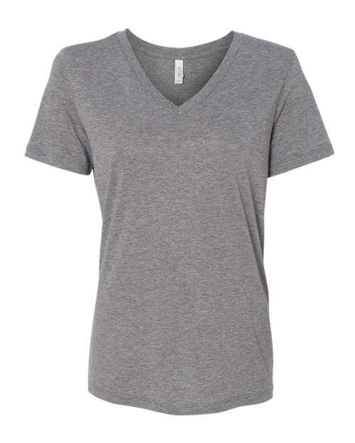 BELLA + CANVAS 6415 Women's Relaxed Triblend V-Neck Tee