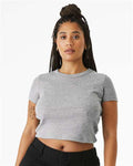 BELLA + CANVAS 1010 Women's Micro Rib Baby Tee