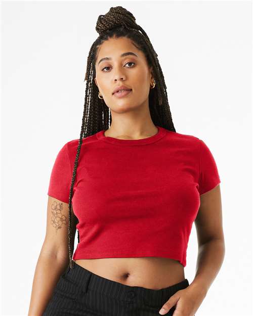 BELLA + CANVAS 1010 Women's Micro Rib Baby Tee
