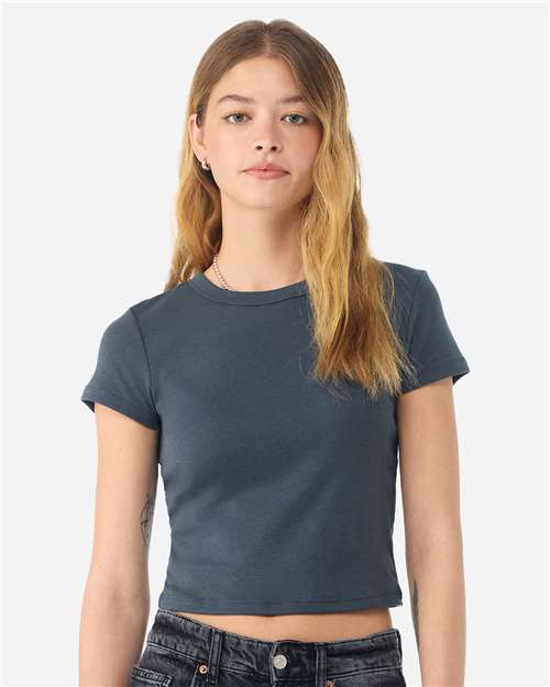 BELLA + CANVAS 1010 Women's Micro Rib Baby Tee