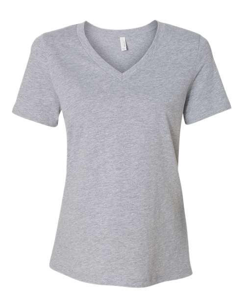 BELLA + CANVAS 6405CVC Women's Relaxed Heather CVC V-Neck Tee