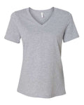 BELLA + CANVAS 6405CVC Women's Relaxed Heather CVC V-Neck Tee