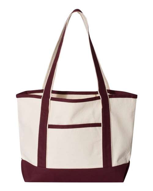 Q-Tees Q125800 20L Small Deluxe Tote