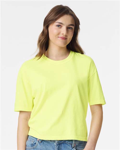Comfort Colors 3023CL Women's Garment-Dyed Heavyweight Boxy T-Shirt