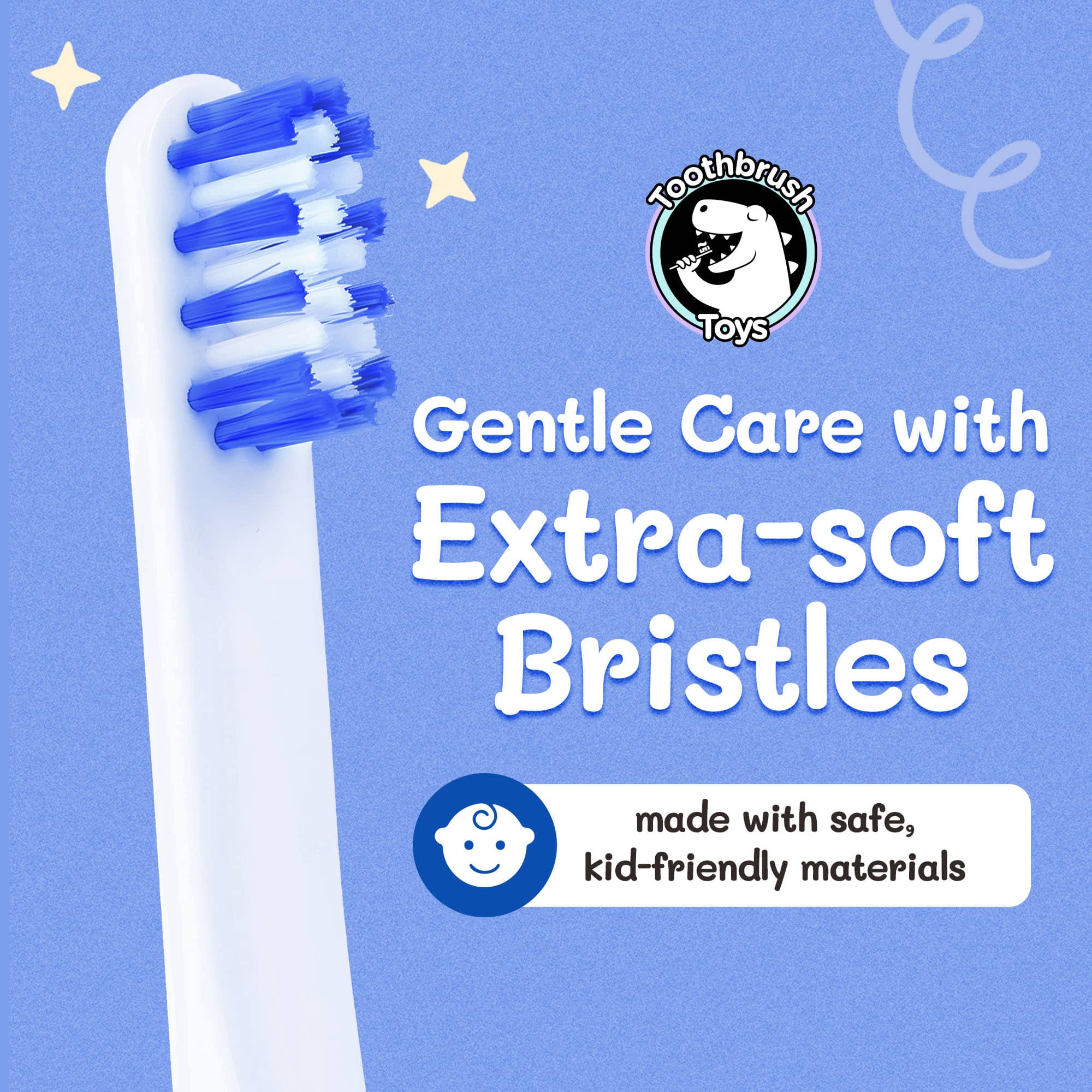 Petey the Puppy Toothbrush for Kids With Bonus Brush