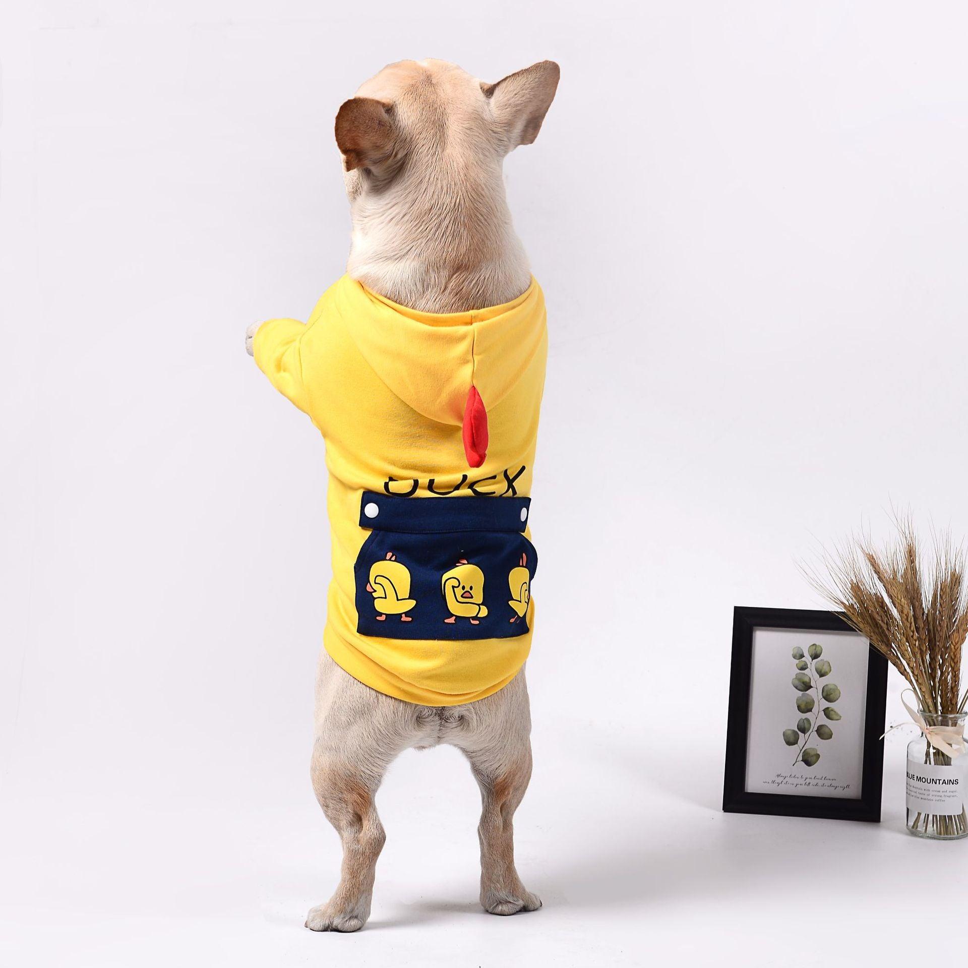 Cozy Cotton Dog Sweatshirt - Stylish And Warm Pet Apparel