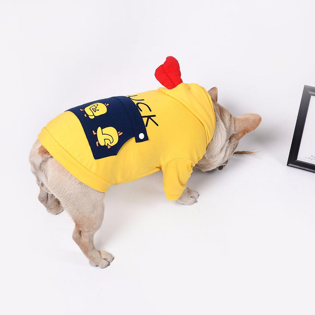 Cozy Cotton Dog Sweatshirt - Stylish And Warm Pet Apparel