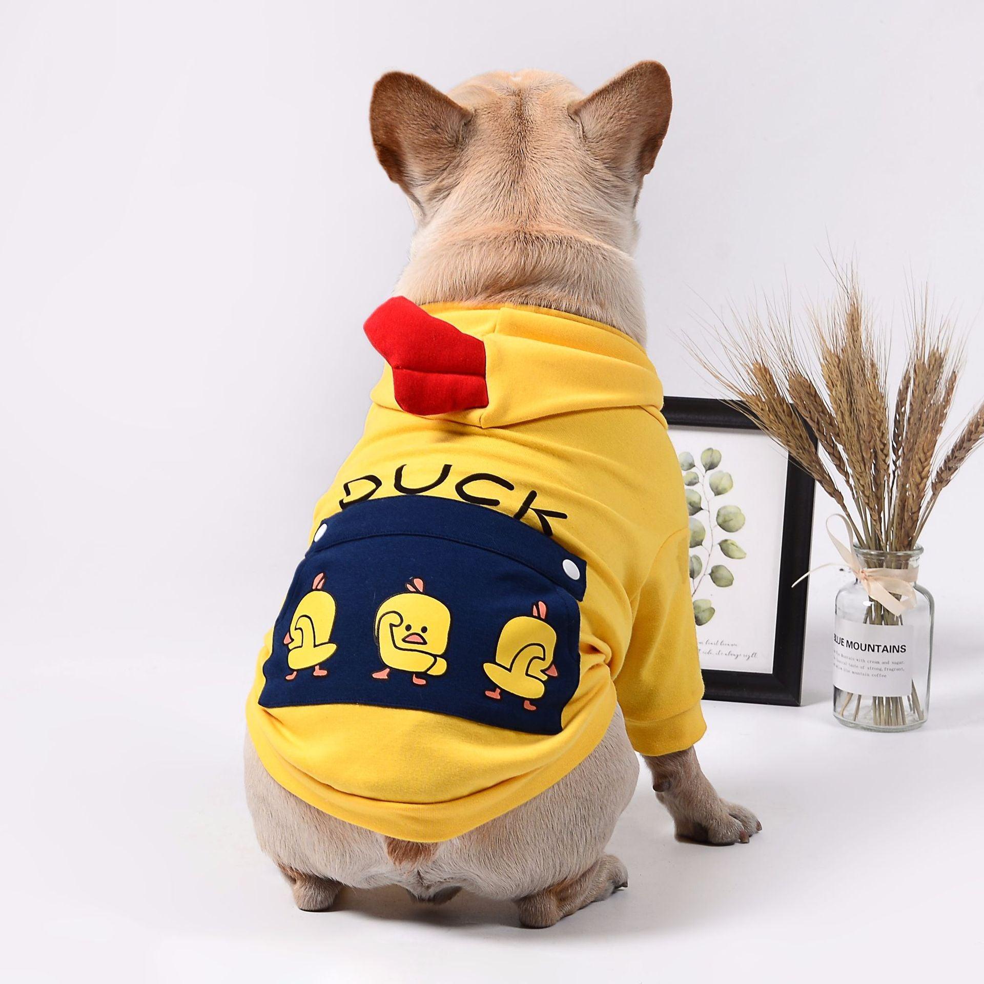 Cozy Cotton Dog Sweatshirt - Stylish And Warm Pet Apparel
